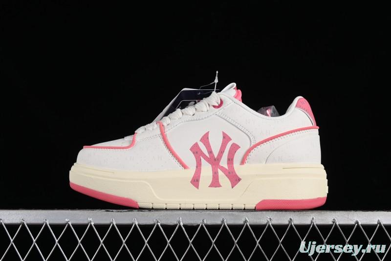 MLB Chunky Liner Basic New York Yankees Thick Sole Casual Sneakers with 6cm Height Increase - 3ASXCBO3N50COS