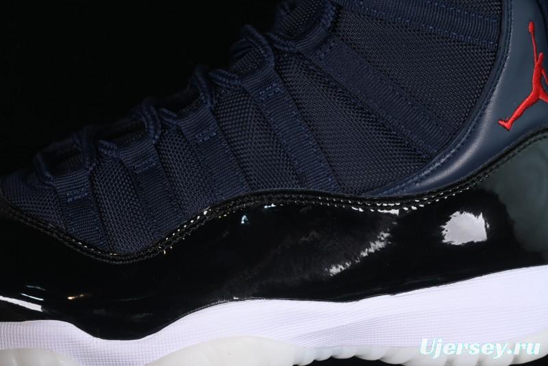 Nike Air Jordan 11 Retro High Navy Blue Basketball Shoes - CT8012-406