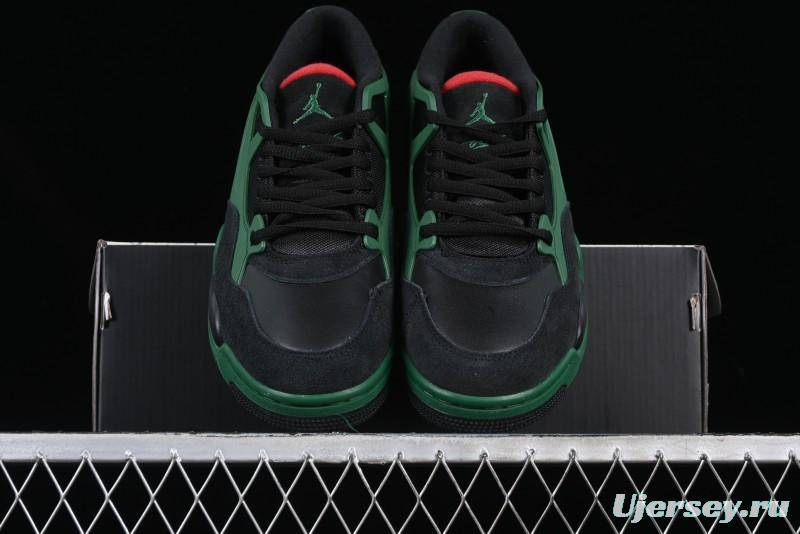 Nike Air Jordan 4 Remastered Sneakers with Textile Mesh Leather and Suede Upper - FQ7939-003