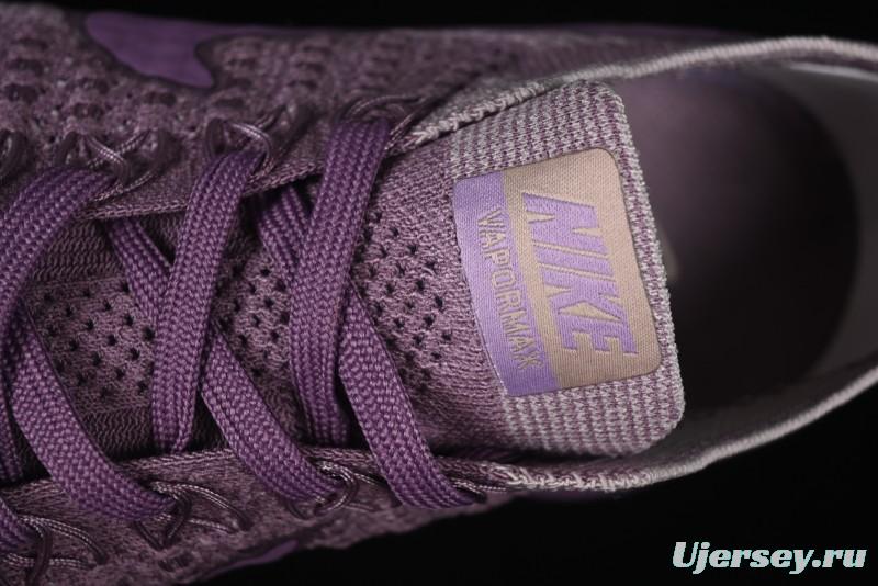 Nike Vapormax Flyknit Breathable Casual Running Shoes with Full-Length Air Cushion - 849557-500