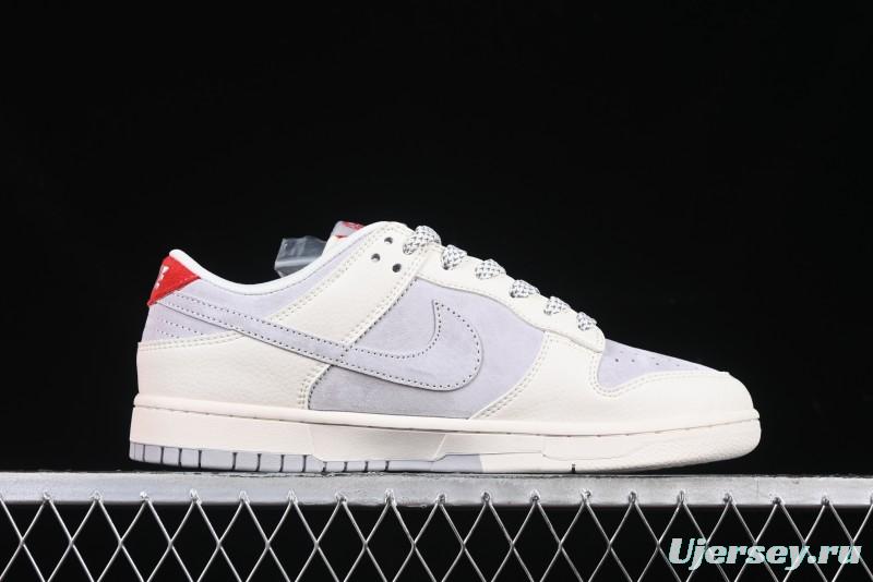 Nike SB Dunk Low Stussy Collaboration Anniversary Custom Low-Top Casual Sneakers - FC1688-206