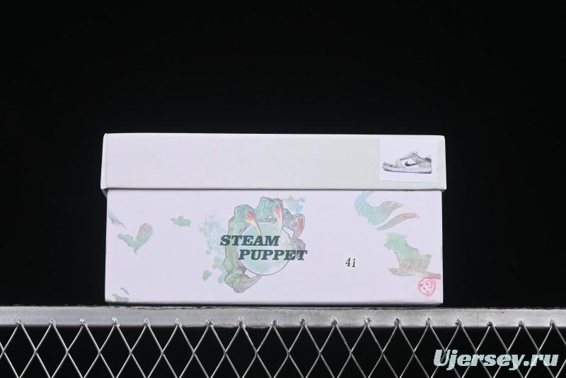 Nike Dunk Low CNY Year of the Dragon Limited Edition New Chinese Style Custom Steam Puppet - Third Prince White Aobing SB Low-top Casual Sneakers - DV0831-101