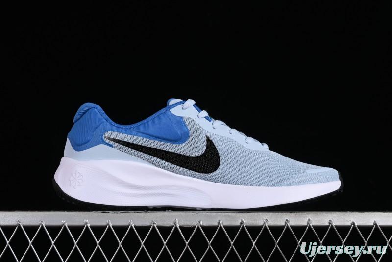 Nike Revolution 7 Wide Low-Top Running Shoes with Breathable Mesh and Durable Cushioning - FB2207-402