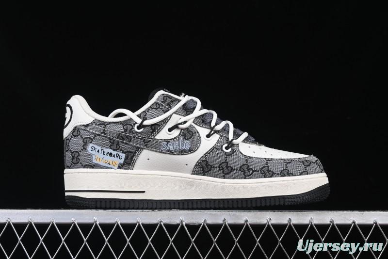 Nike Air Force 1 '07 Low Hip Hop Gucci Style Casual Sneakers - BD0077-555