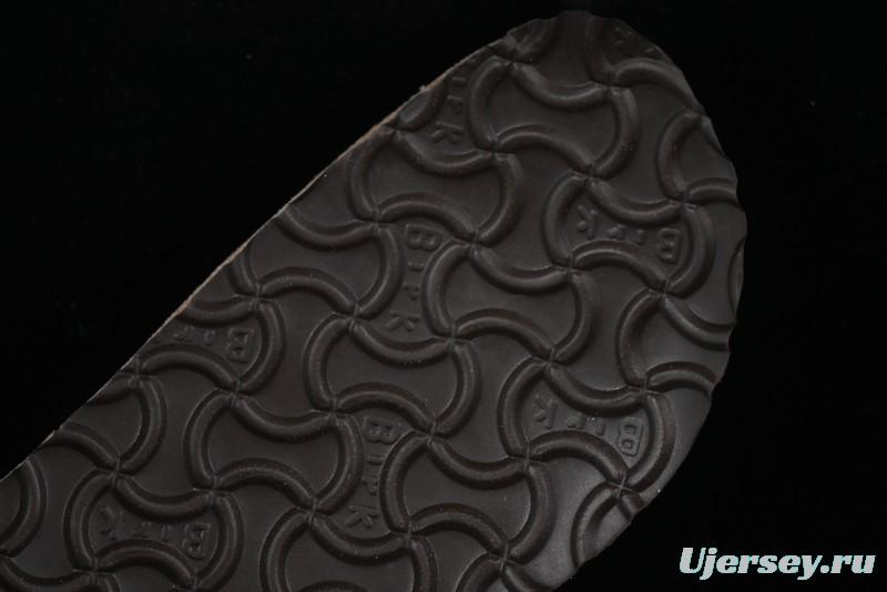 Birkenstock London BS Unisex Slip-On Comfort Shoes with Soft Suede Leather and Lambswool Insole - G.D4