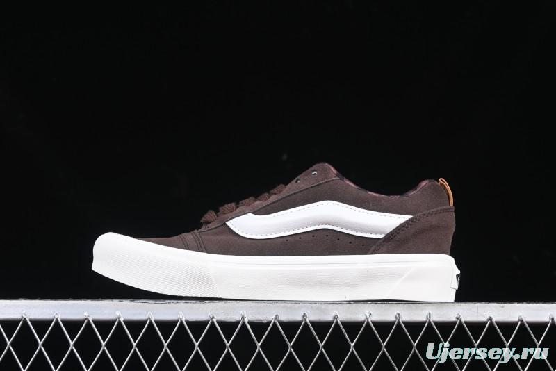 Vans Knu Skool Low Top Retro Casual Vulcanized Sneakers - VN000CS0DFN