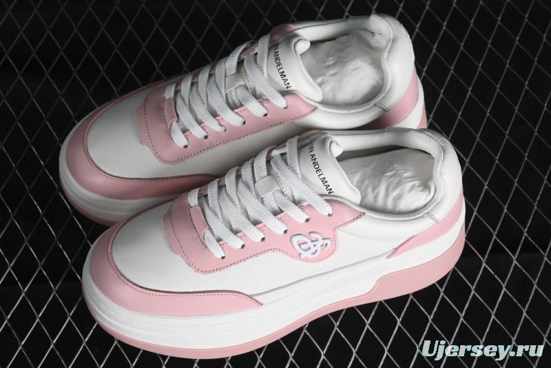 ANN ANDELMAN Pink White Chunky Retro Low-Top Sneakers - 210821