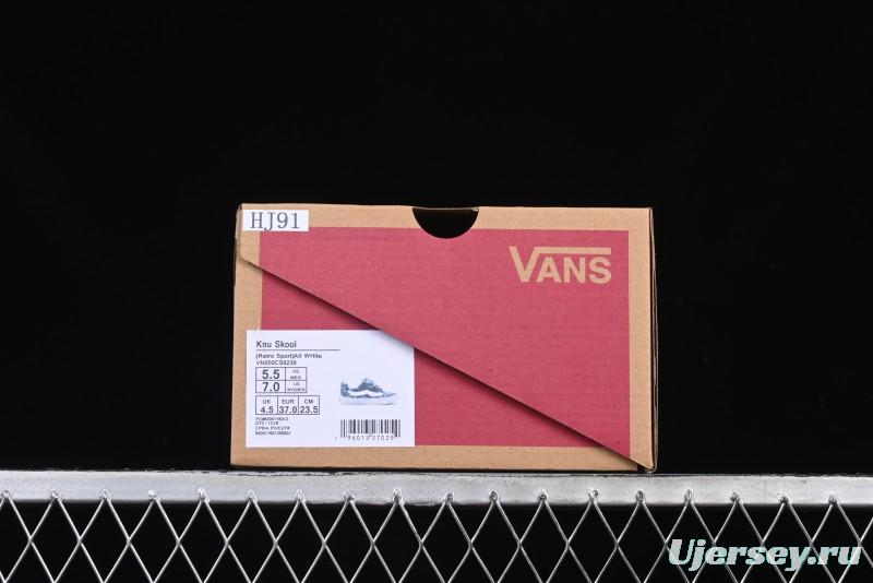 Vans Knu Skool Washed Tie-Dye Low-Top Casual Skate Shoes - VN000CS0239