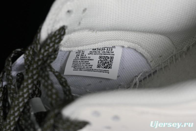 Nike SB Dunk Low Collaboration Triple Swoosh Military Green Low-Top Casual Skateboarding Shoes - NK5639-323