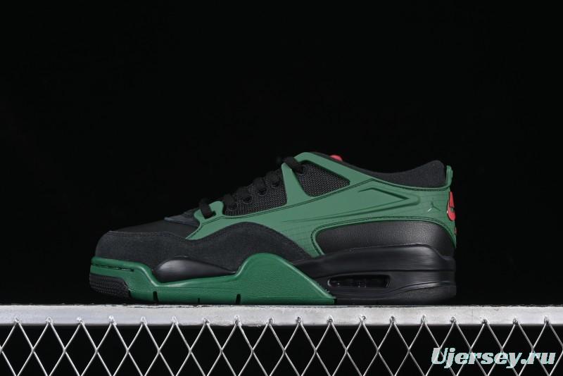 Nike Air Jordan 4 Remastered Sneakers with Textile Mesh Leather and Suede Upper - FQ7939-003