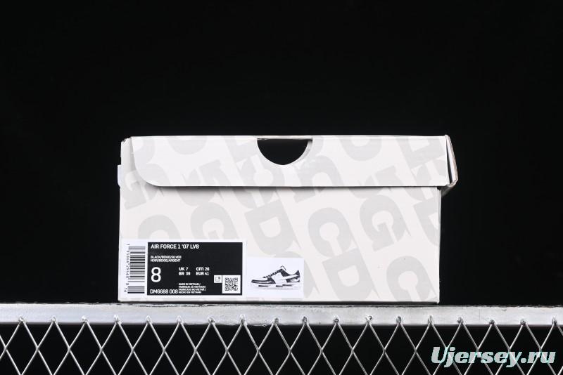 Nike Air Force 1 '07 Low The North Face Collaboration - Leather Graffiti Casual Sneakers - DM6688-008