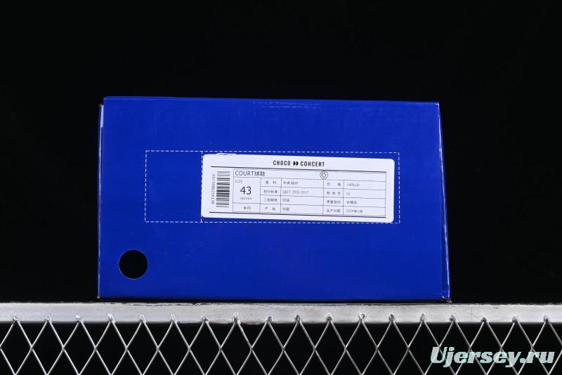 Choco Concert Leather Round Square Asymmetrical Fashion Sneakers White - AJE5