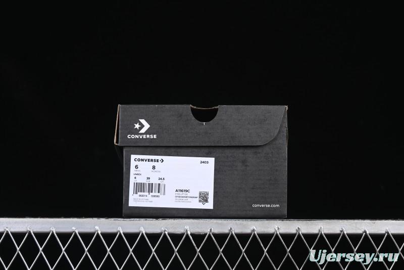 Converse All Star Platform Sneakers in Coffee Bean Milk Tea Color with OrthoLite Insole and Thick Sole for Height Boost - A11619C