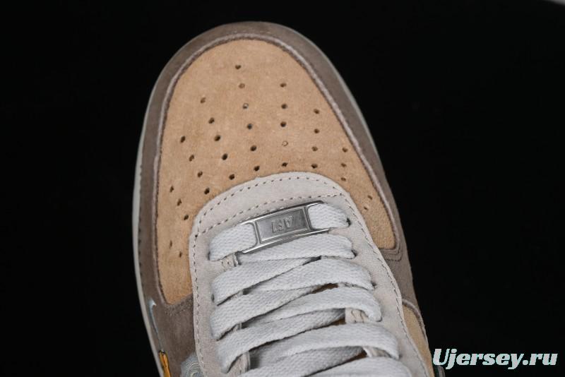 Nike Air Force 1 '07 Low Garfield Casual Sneakers - CD1212-333