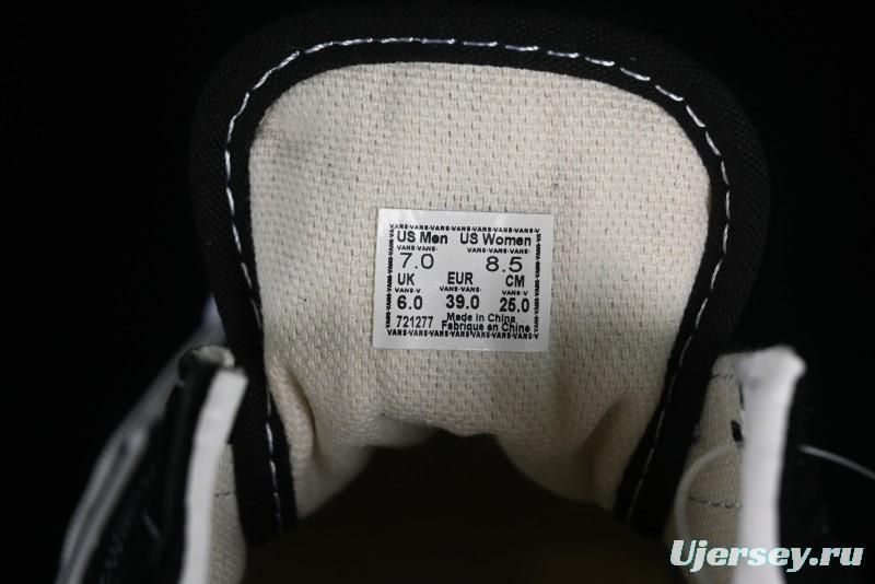 Vans Buzz Old Skool Peace Dove Classic Canvas Patchwork Low-Top Skate Shoes - VN000CR5BPB