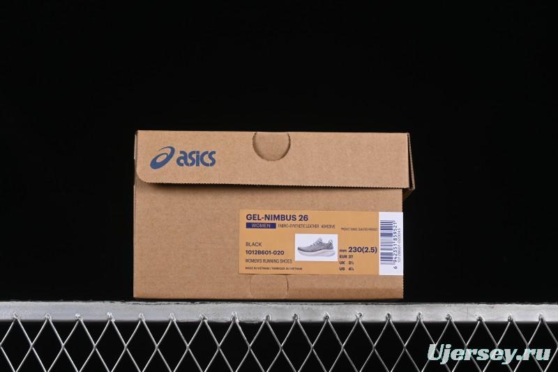 Asics Gel-Nimbus 26 Retro Breathable Casual Shoes Cushioned Men's Durable Running Shoes - 1012B601-020