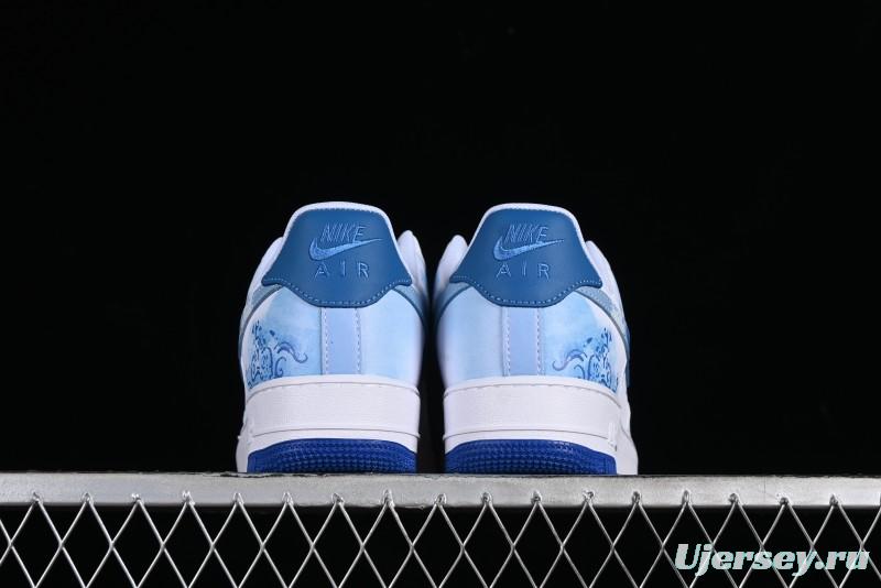 Nike Air Force 1 '07 Low Linglong Porcelain Low-Top Casual Sneakers - DV0813-104