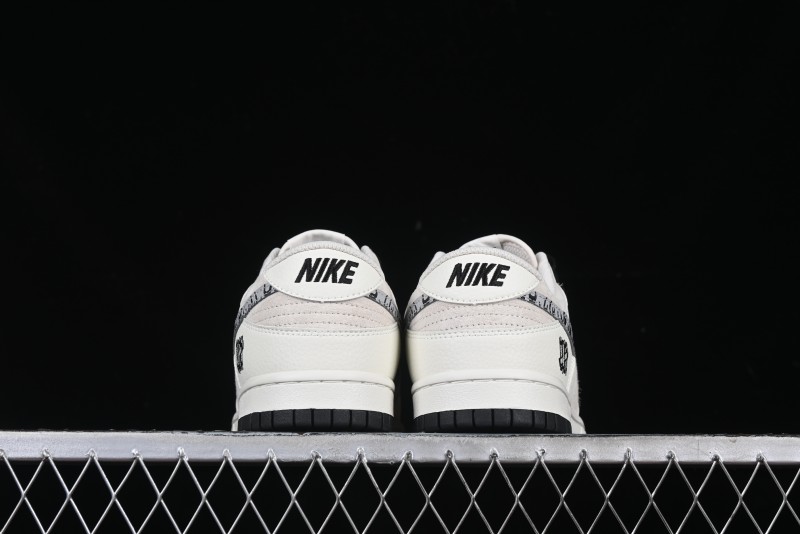 Nike SB Dunk Low UN Collaboration Anniversary Custom Sneakers with Black Swoosh - DJ2024-068