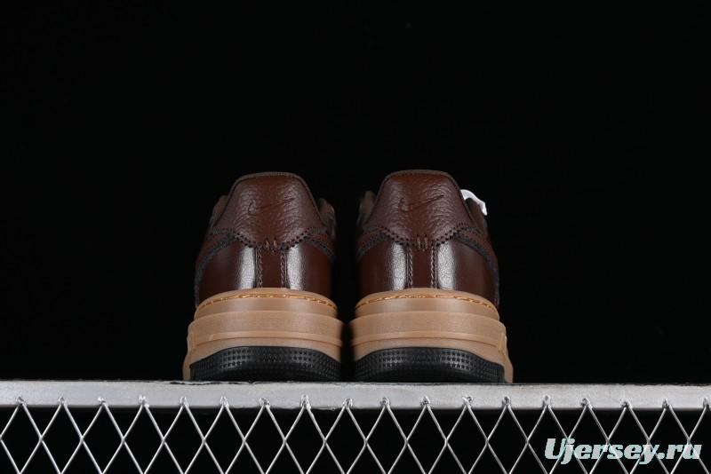 Nike Air Force 1 Low Luxe Casual Sneakers with Thick Sole and Waterproof Design - DM2451-200