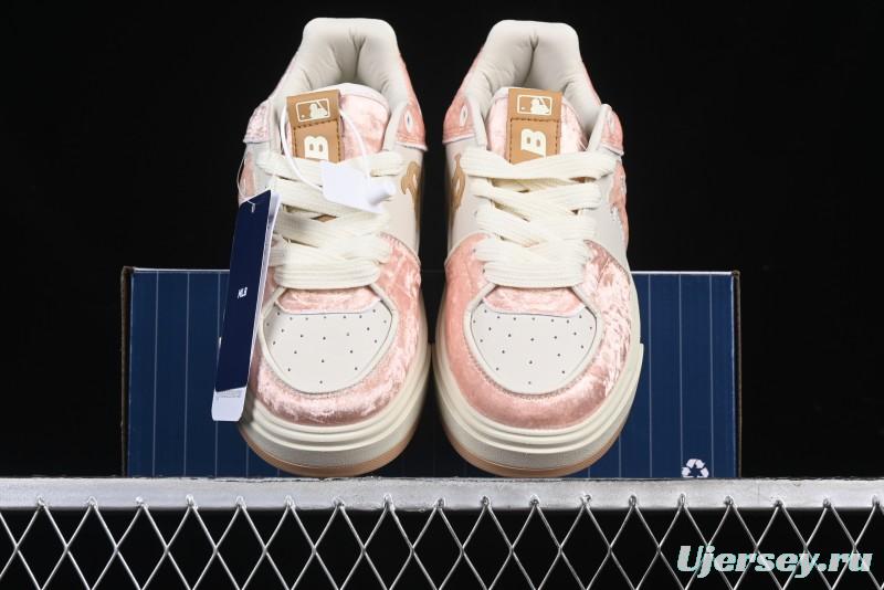 New York Yankees MLB Bigball Chunky Window Velvet Monogram Thick Platform Casual Running Shoes - 3ASXCVC4643BGS