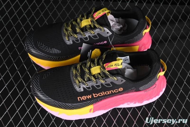 New Balance Fresh Foam X More V3TDS Low-Top Running Shoes with Durable Anti-Slip Design - WTMORAK3