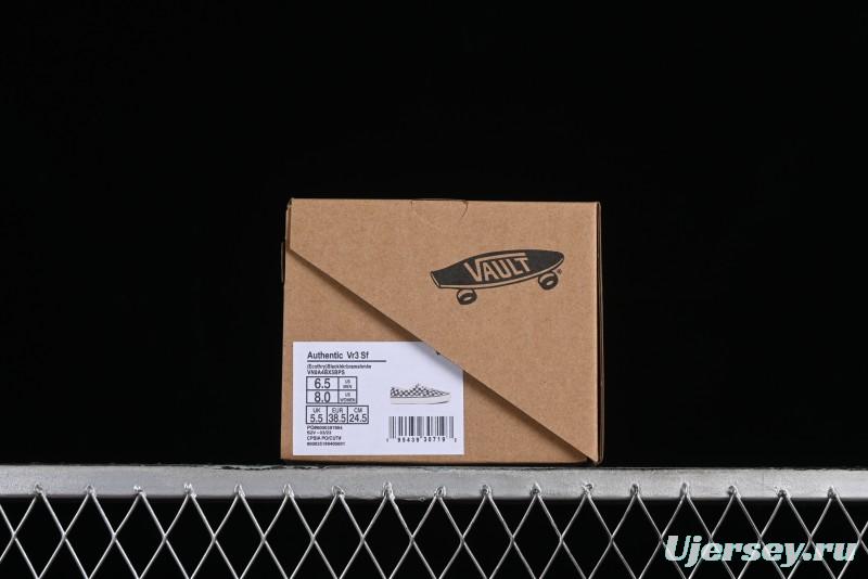 Vans Authentic VR3 SF Eco-Friendly Checkerboard Canvas Shoes - VN0A4BX5BPS