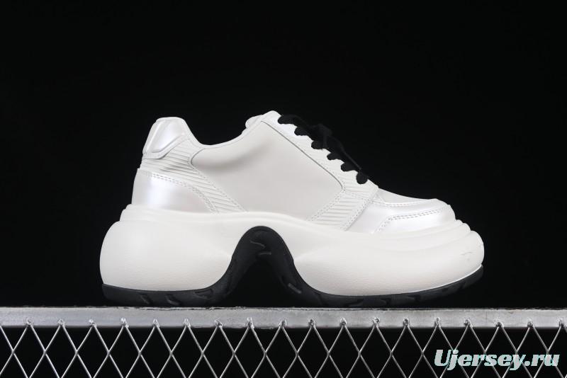 SMFK FUTURE RIPPLE Low-Top Fashion Sports Casual Shoes in White - AJD4