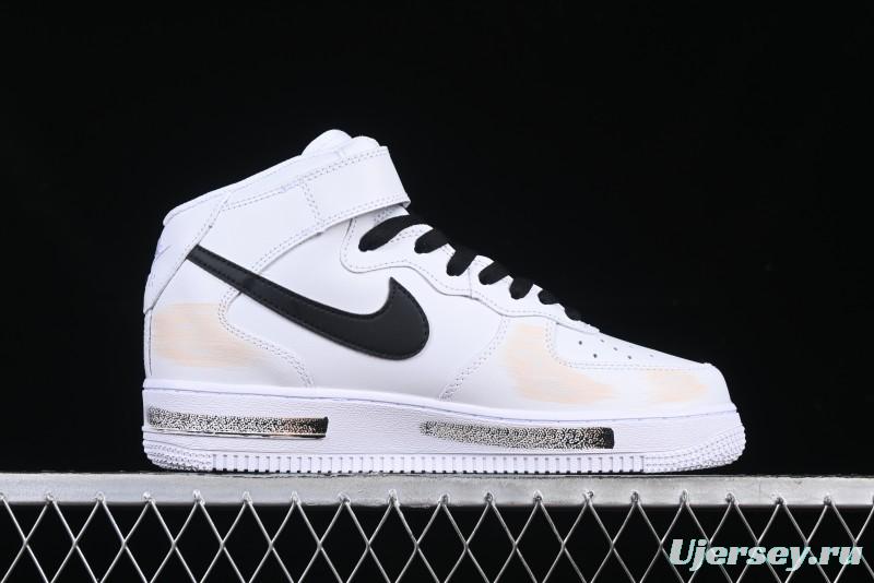 Nike Air Force 1 '07 Mid Broken Hook Spray Paint Anime Theme Casual Sneakers - ZH0316-058