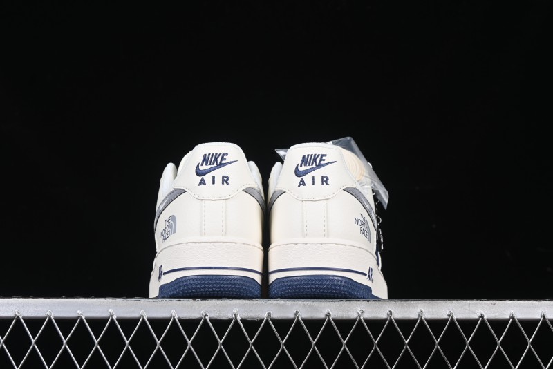 Nike Air Force 1 '07 Low The North Face Collaboration Off-White Blue Diamond Casual Sneakers - DM6688-001