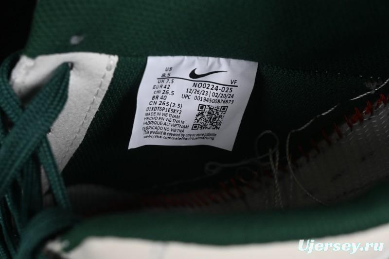 Nike Nocta x Nike Air Force 1 '07 Low Casual Sneakers with Reflective 3M Details and Full-Length Air Cushion - NO0224-025