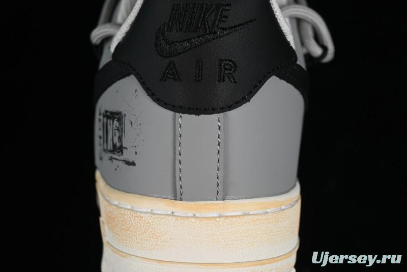 Nike Air Force 1 '07 Low Custom Hand-Painted Anime Theme Casual Sneakers with Strap - ZH0316-015