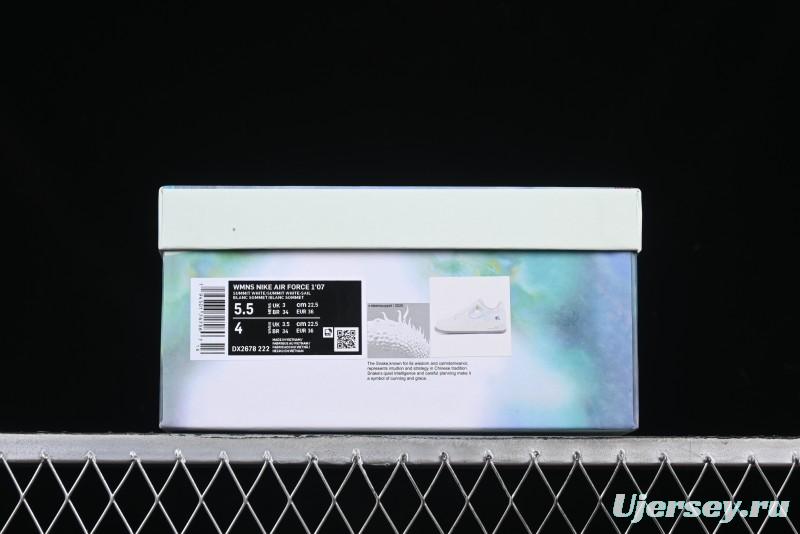 Nike Air Force 1 '07 Low YunYuJian CNY Year of the Snake Limited Edition Casual Sneakers - DX2678-222