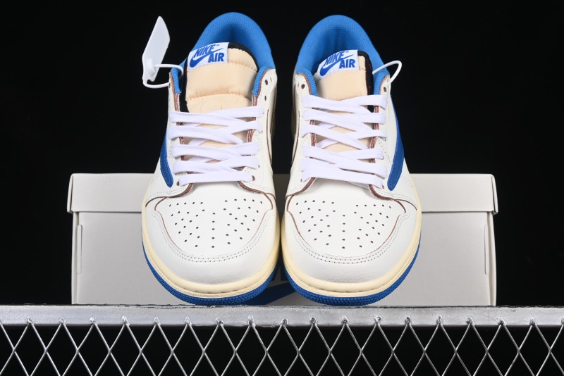 Nike Travis Scott x Air Jordan 1 Low OG Retro Sneakers - DM7866-104