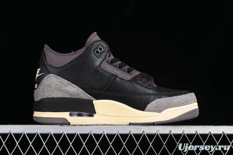 Nike A Ma Maniere x Air Jordan 3 Retro Black Sneakers - FZ4811-001