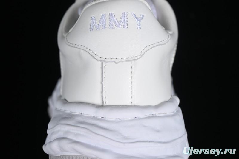 Wayne Original Sole Leather Low Sneaker with Deconstructed Ice Cream Sole - MMY