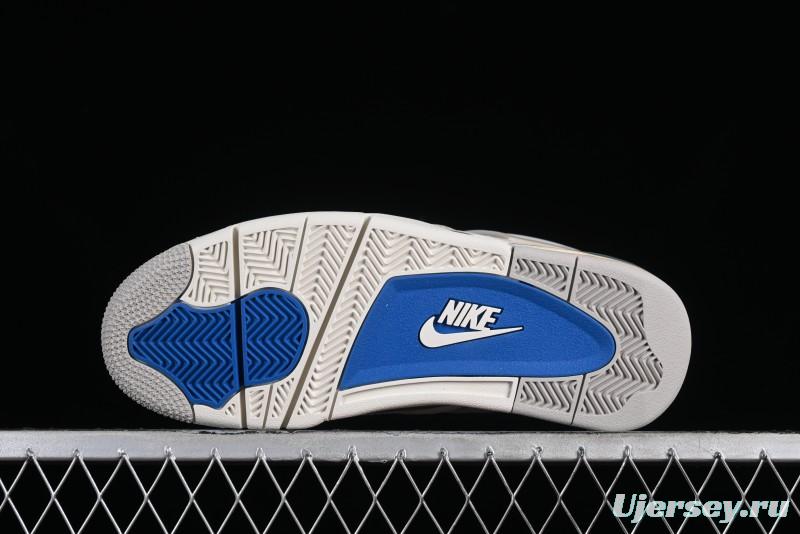 Nike Air Jordan 4 Retro Basketball Shoes Blastoise Collaboration - 308797-105