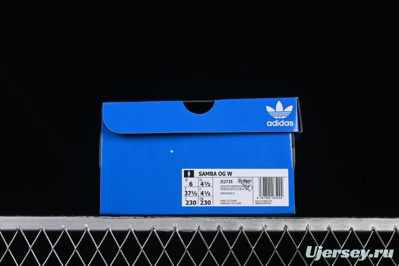 Adidas Samba OG Casual Sneakers with Premium Leather Upper - JI2735