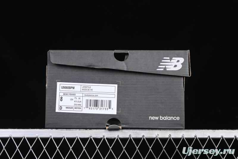 New Balance 9060 Retro Casual Running Sneakers with ABZORB Cushioning Technology - U9060BPM