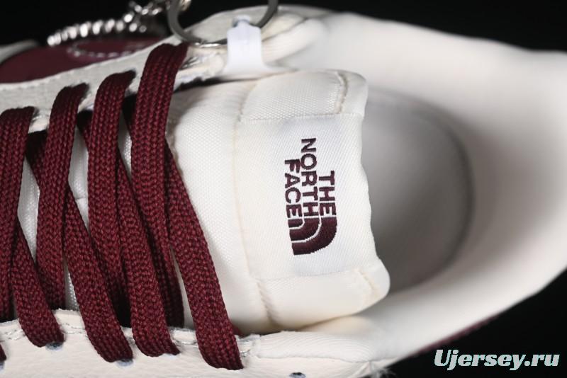 Nike Air Force 1 '07 Low The North Face Collaboration Burgundy Swoosh Casual Sneakers - KK1988-042
