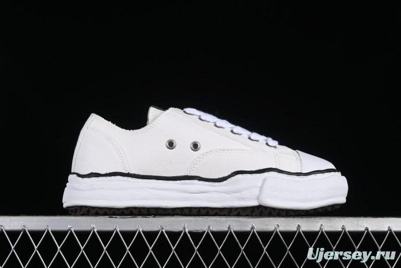 Wayne Original Sole Leather Low Sneaker with Deconstructed Ice Cream Sole - W.E5