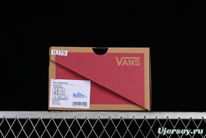 Vans Knu-Skool VR3 LX Low-Top Retro Sneakers in Dusty Purple - VN0009QCB9P