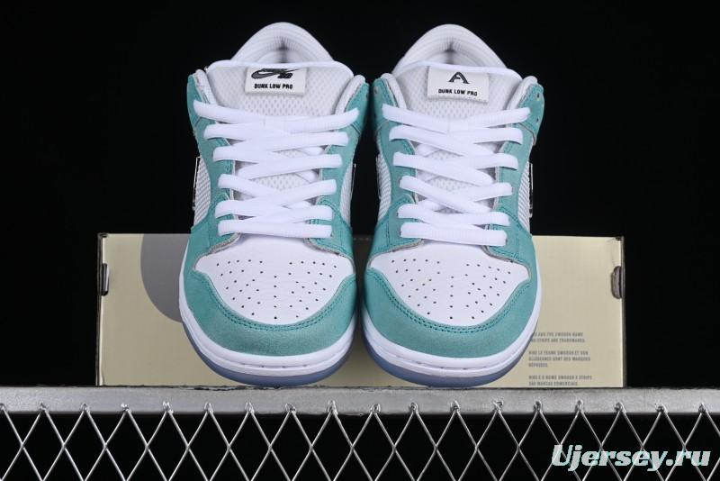 Nike April Skateboards SB Dunk Low Collaboration Frozen Rose SB Shattered Backboard Casual Skate Shoes - FD2562-400