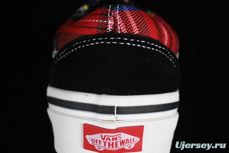 Vans Old Skool 36 DX Anaheim Collection Checkered Low-Top Canvas Sneakers - VN0A38G2PXC