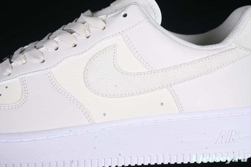 Nike Air Force 1 Low "Triple White Beige" Sneakers