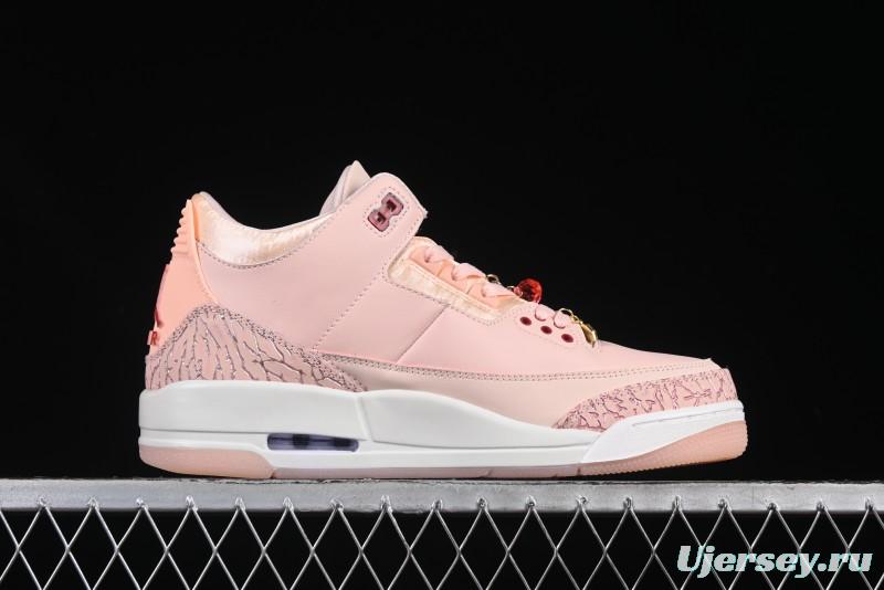 Nike Air Jordan 3 Retro Valentine's Day Limited Edition Sneakers - HJ0178-600