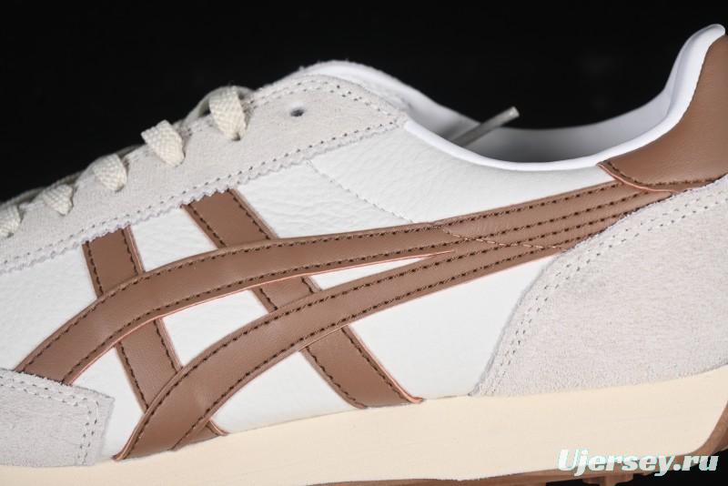 Onitsuka Tiger Serrano Retro Sneakers - White/Brown