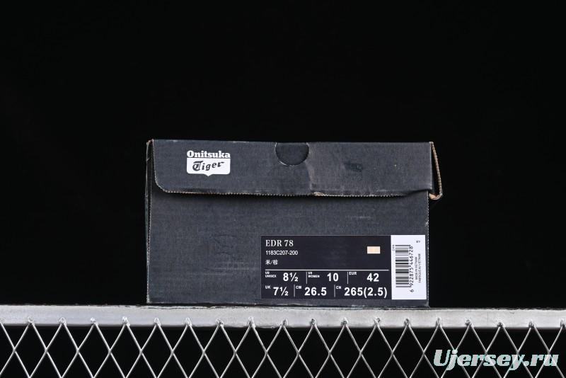 Classic Onitsuka Tiger Mexico 66 Shoes – White & Grey Minimalist Design