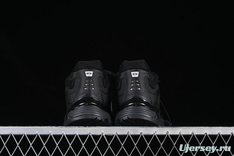 Salomon XT-Wings 2 All-Black Trail Running Sneakers - Sleek Performance and Style