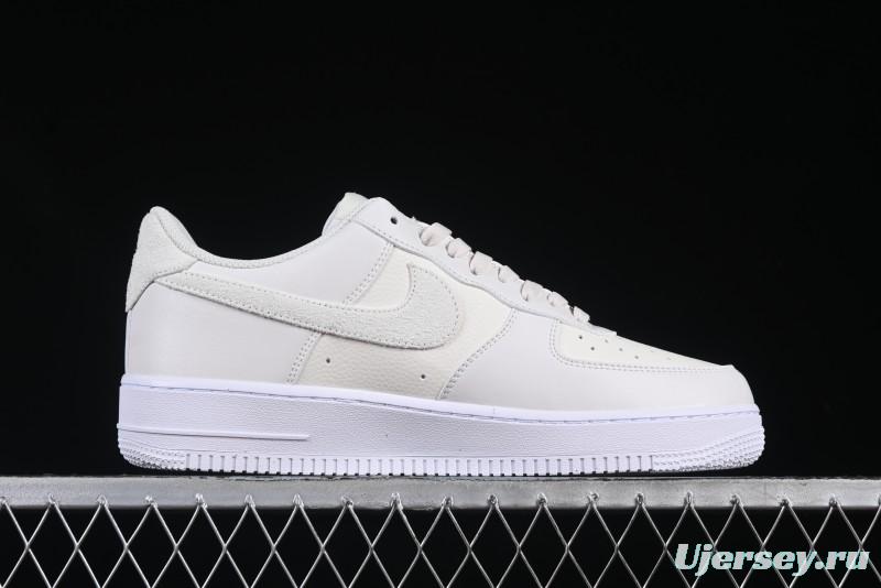 Nike Air Force 1 Low "Triple White Beige" Sneakers