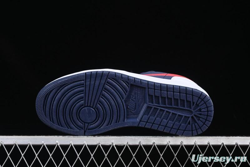 Nike Air Jordan 1 Low AJ1 Patriot Blue Red Low-Top Casual Lifestyle Sneakers - CZ8454-400